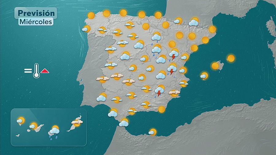 El tiempo hoy 18 de junio