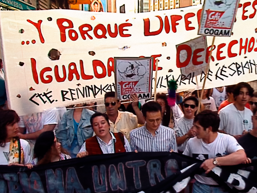 Marcha por los derechos LGTBI+ encabezada por Miguel Ángel Sánchez
