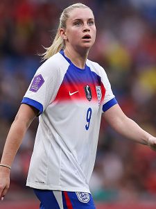 Alessia Russo, delantera centro de Inglaterra