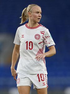 Pernille Harder, delantera de Dinamarca