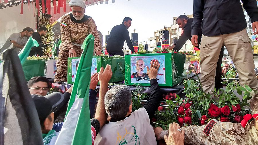 Iran celebra funerales de Estado para los muertos en la guerra con Israel