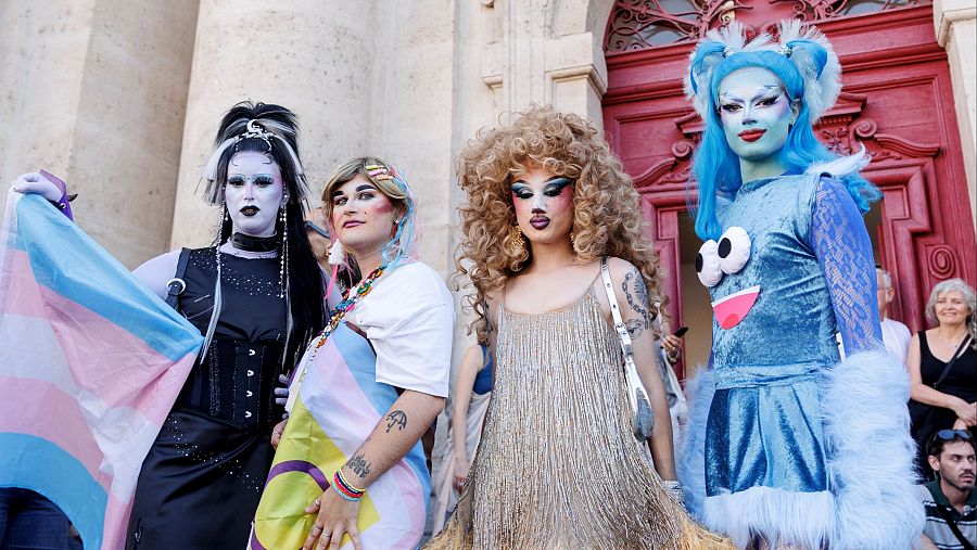 Marcha del Orgullo en París