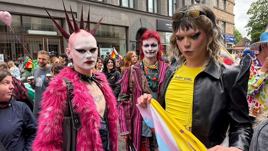 Marcha del Orgullo en Riga
