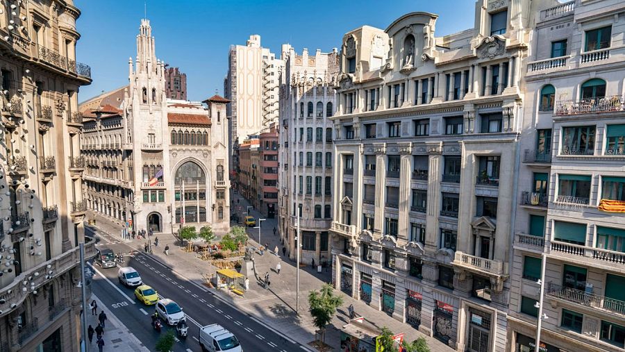 La primera fase d'obres va permetre la peatonalització del carrer de les Jonqueras