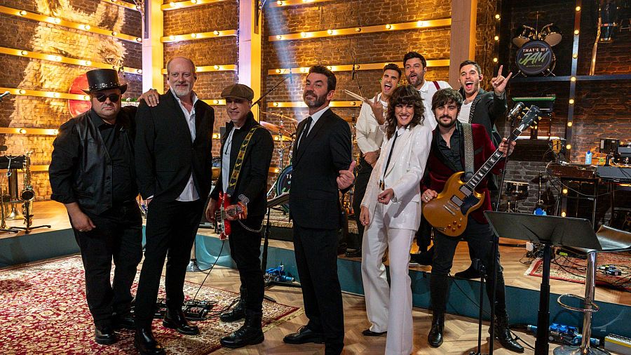 Arturo Valls con la banda liderada por Víctor Elías en 'That's my jam'