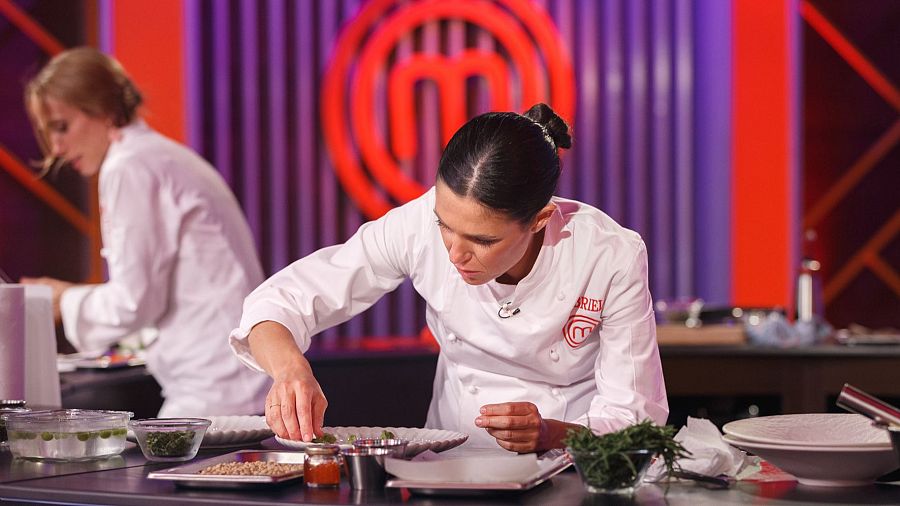 Las finalistas en el último cocinado