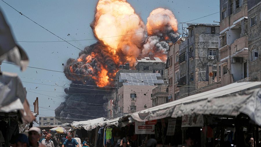 Ataques israelíes matan a al menos 20 palestinos