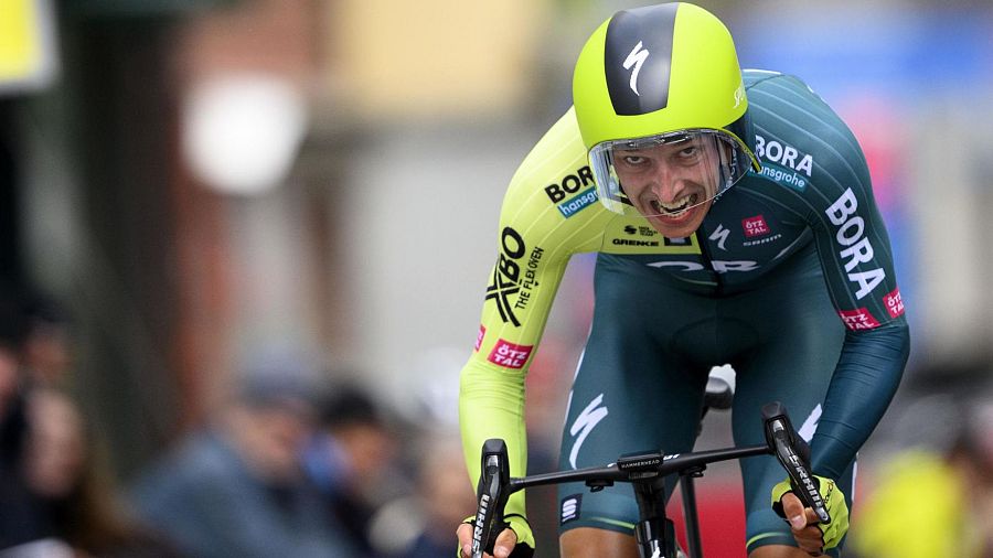 Florian Lipowitz, ciclista alemán del BORA para el Tour 2025