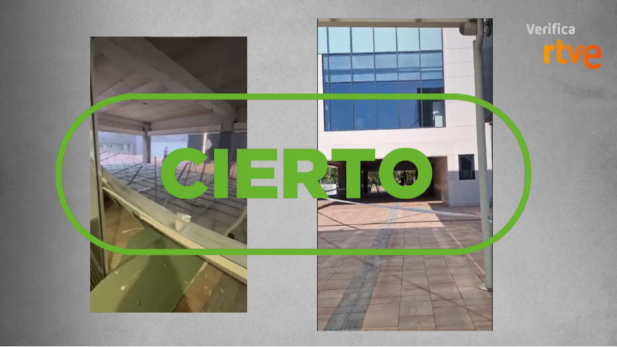 A la izquierda, el vídeo que comparten en redes. A la derecha, vídeo proporcionado por SATSE