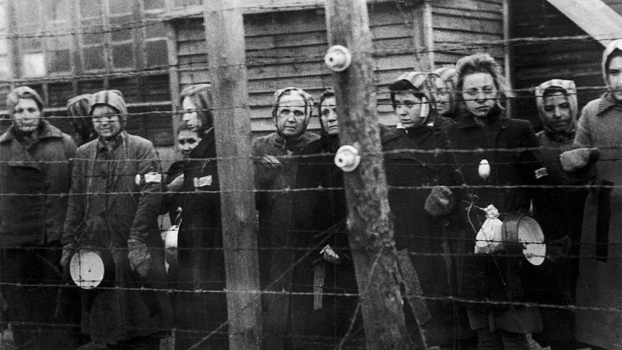 Liberación del campo de concentración de Ravensbrück en 1945