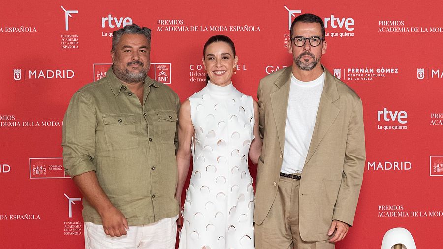 Nacho Aguayo, Raquel Sánchez Silva y Álex Miralles