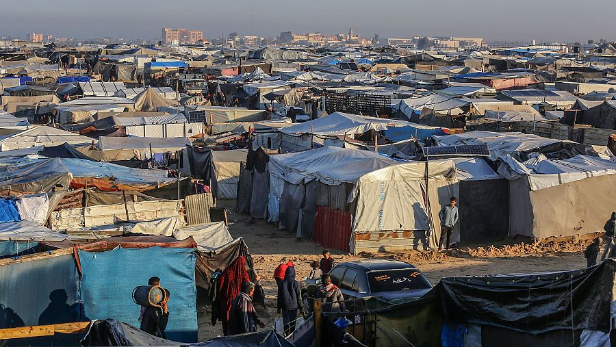 Campo de refugiados de Al Mawasi, Jan Yunis, Franja de Gaza