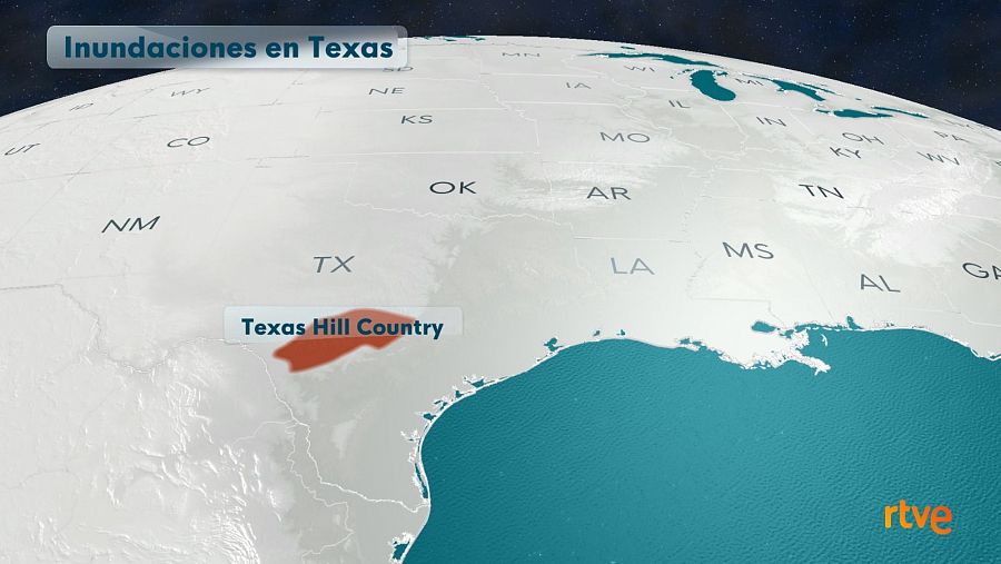 La región de Texas Hill Country se sitúa en el centro y sur del estado de Texas, formando parte de la parte sureste de la Meseta Edwards