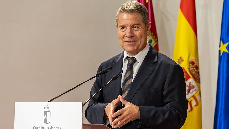 Emiliano García-Page, presidente de Castilla-La Mancha.