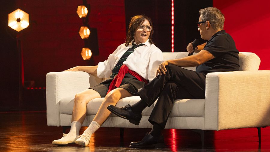 Silvia Abril revoluciona 'Futuro Imperfecto' con su viral imitación de la Niña de Shrek: ¡así fue el momentazo!