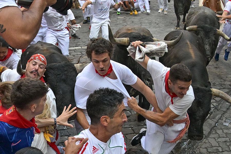 San Fermín 2025: los Miura han protagonizado el encierro más veloz de las fiestas pamplonicas