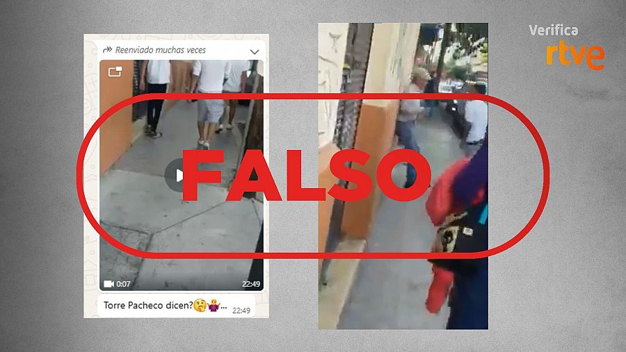 Vídeo de una agresión en México en 2021 que presentan como otro caso en Torre Pacheco