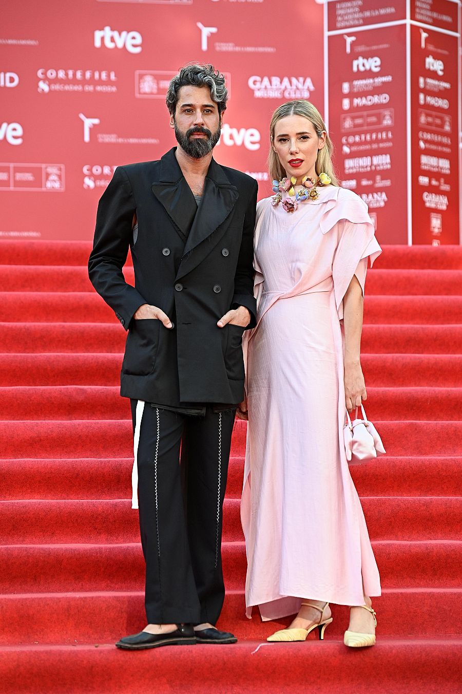 Moisés Nieto y Lulu Figueroa en los Premios Academia de la Moda Española