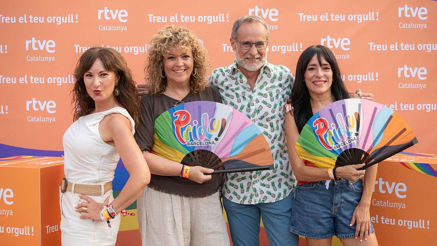 Carme Nicolàs, Montse Tejera, Esteve Crespo i Alícia Sánchez