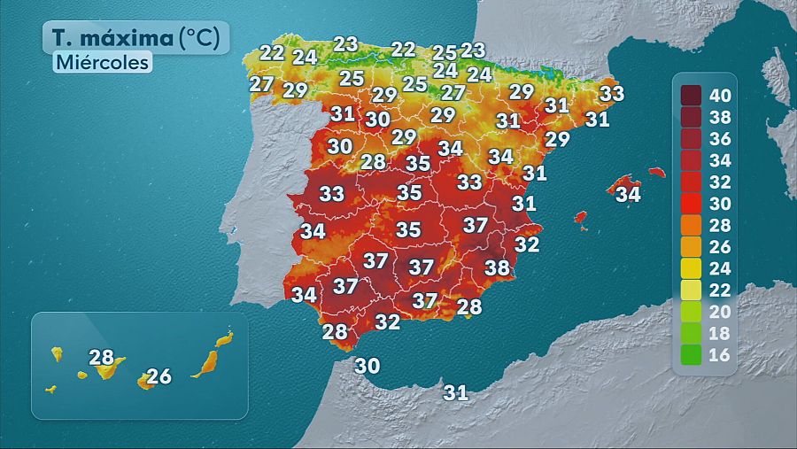 Máximas para el 23 de julio