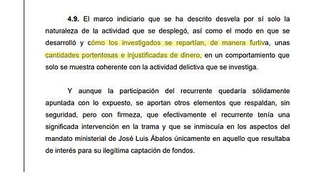 Un fragmento del auto