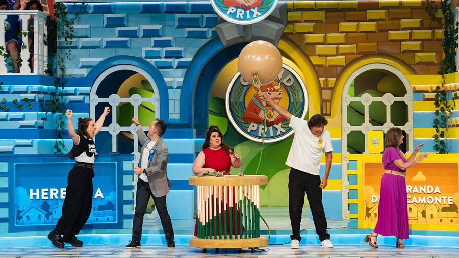 Jugando a 'La patata caliente'