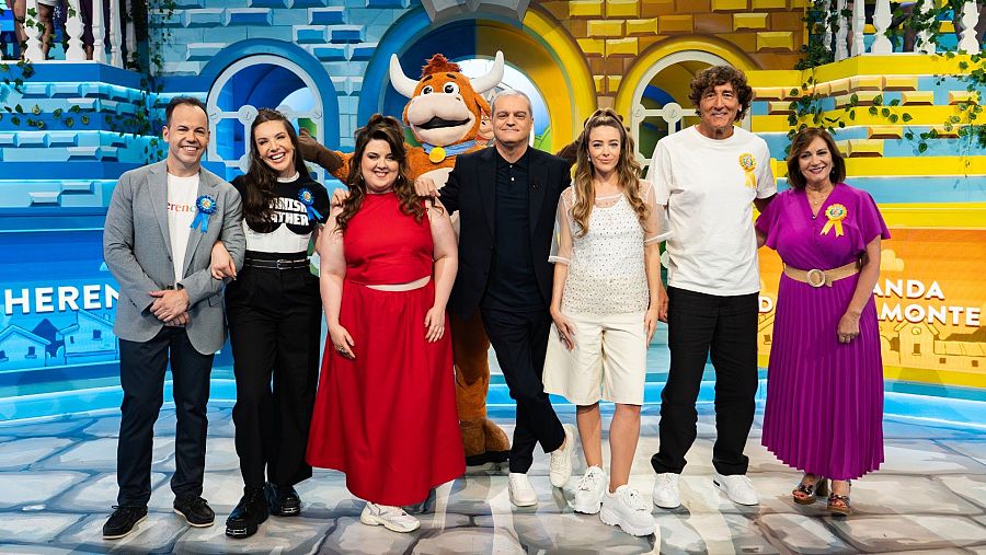 Esta semana, los pueblos cuentan con dos padrinos de lujo: la comunicadora Inés Hernand y el exfutbolista Patxi Salinas