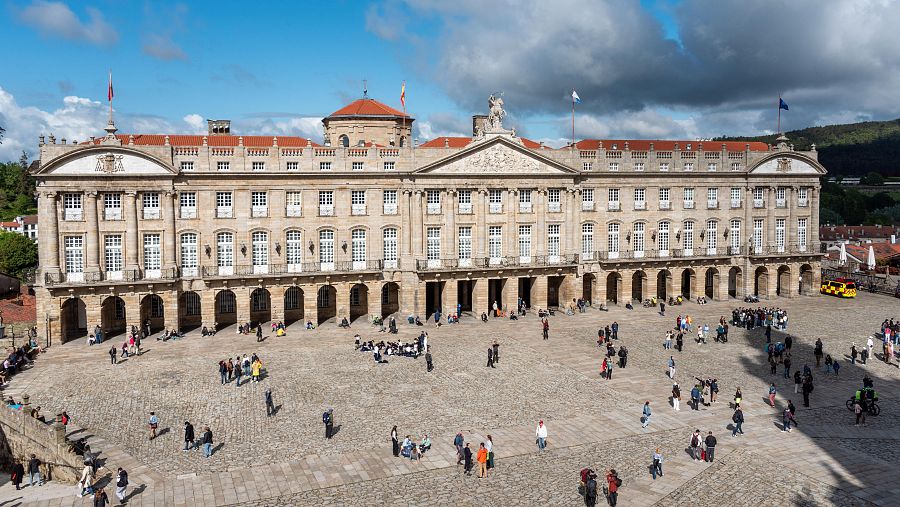 Plaza del Obradoiro, Santiago de Compostela.