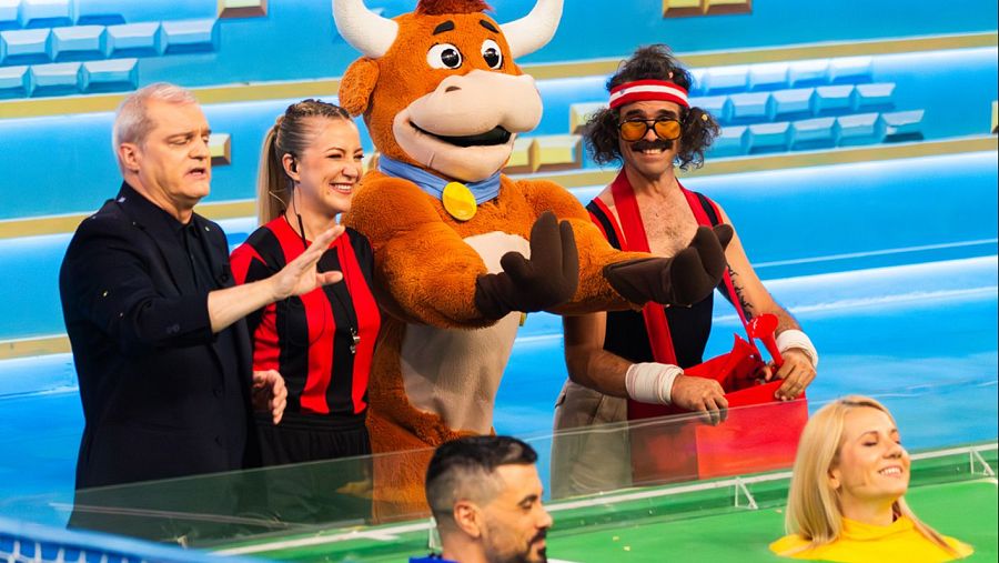 Los padrinos lo dan todo por sus equipos