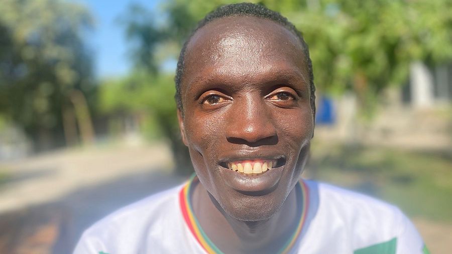 Ismaila Diatta tiene 21 años y es de Senegal. Llegó a Canarias con 17 años.