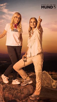 Cristina Cifuentes y Alba Carrillo en 'Hasta el fin del mundo'