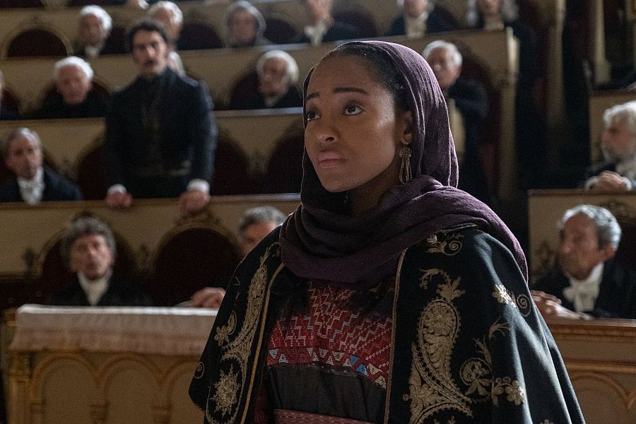 Karla-Simone Spence como Haydée en en 'El conde de Montecristo'