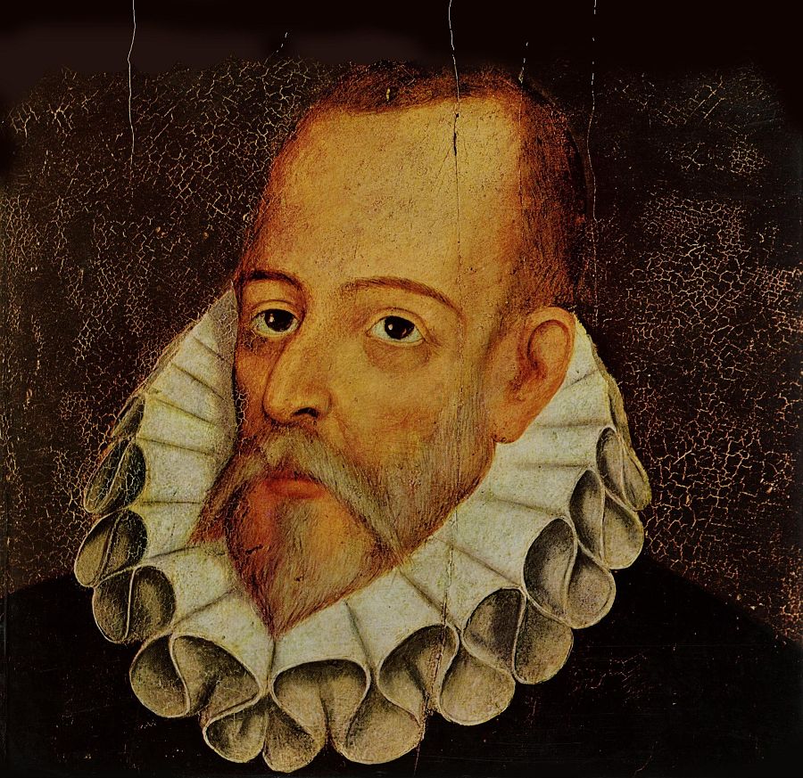 Retrato de Miguel de Cervantes en la Real Academia de la Historia.