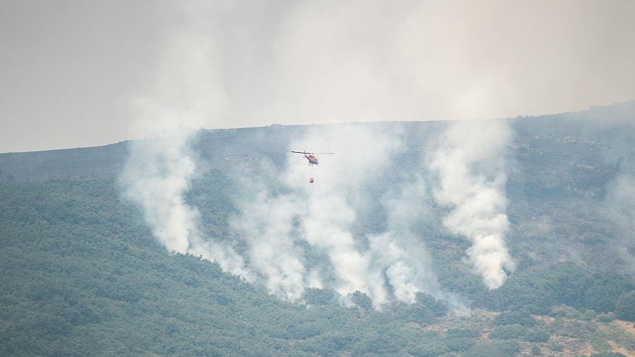 Incendio en Sanabria