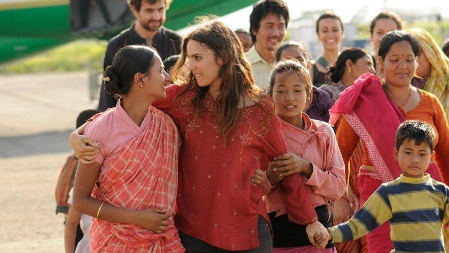 Fotograma de 'Katmandú, un espejo en el cielo'.