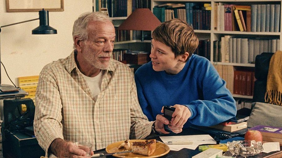 La Sandra i el seu pare a 'Un bonic matí'