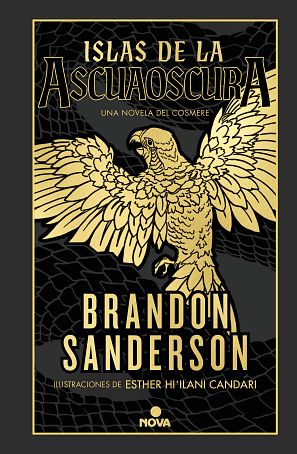 Portada de 'Islas de la Ascuaoscura' de Brandon Sanderson.