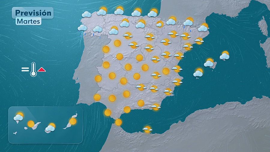 El tiempo hoy 2 de septiembre en España