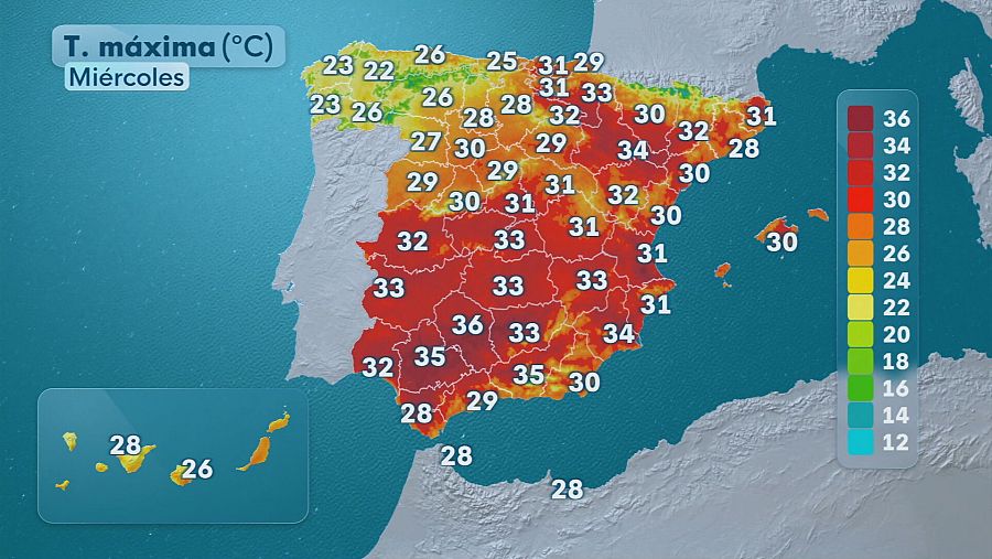 El tiempo este miércoles 3 de septiembre
