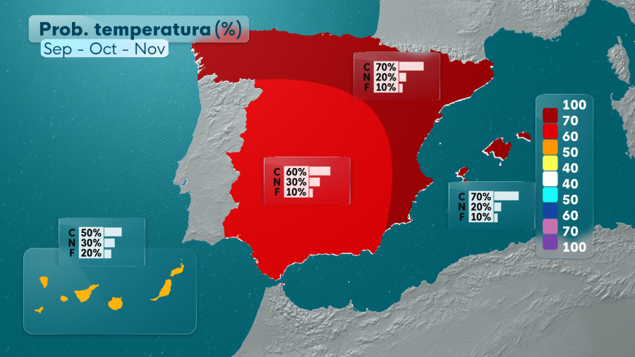 ¿Cómo va a ser el otoño en España?