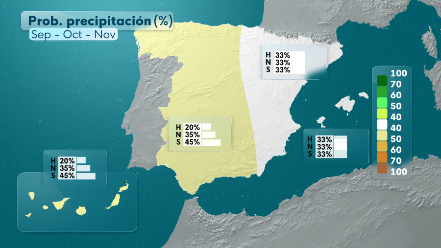 ¿Cómo va a ser el otoño en España?