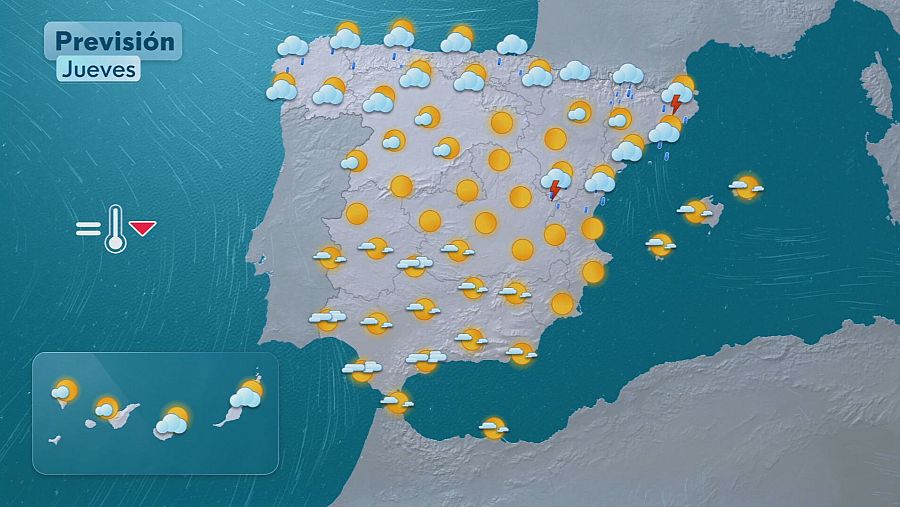 Pronóstico tiempo jueves 4 septiembre