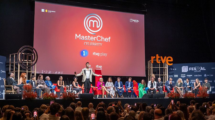 Presentación de 'MasterChef Celebrity 10' en el FesTVal de Vitoria