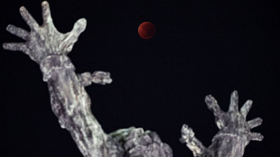 Eclipse lunar en Yakarta