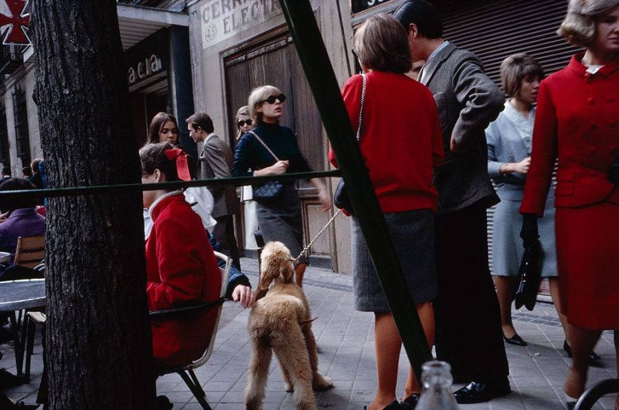 La calle Serrano en 1960