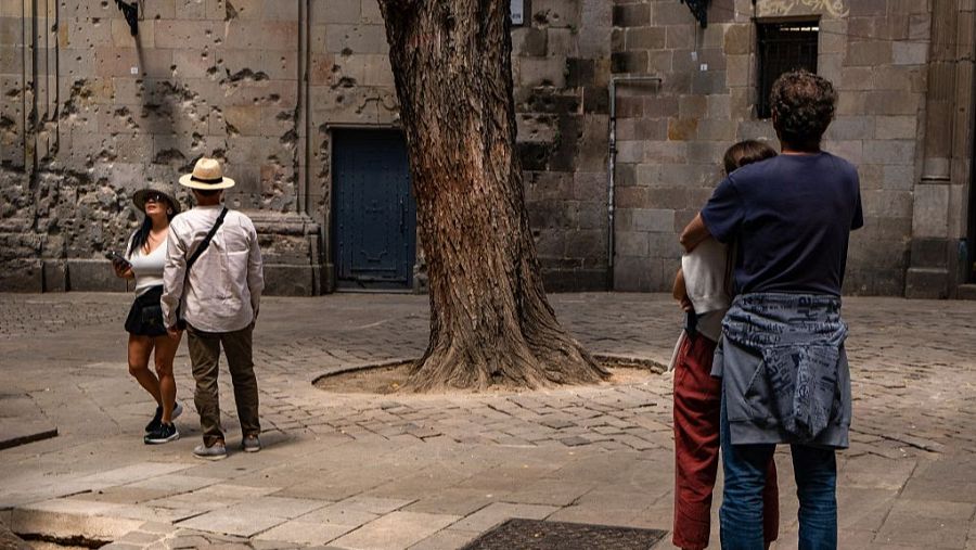 Plaza Sant Felip Neri, en Barcelona