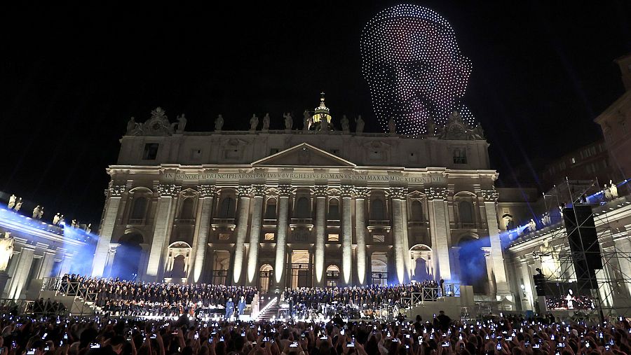 Drones en el vaticano