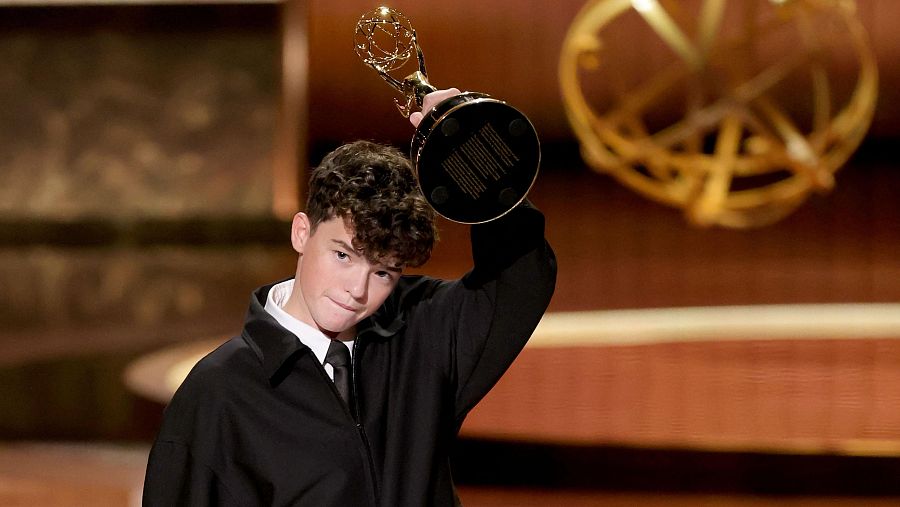 Owen Cooper recibe el premio al mejor actor secundario por la miniserie 'Adolescencia'