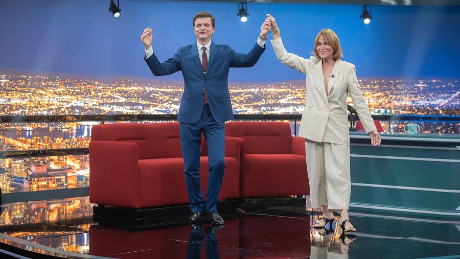 Marc Giró recibe a Antonia San Juan en plató