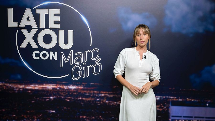 Ester Expósito en Late Xou con Marc Giró